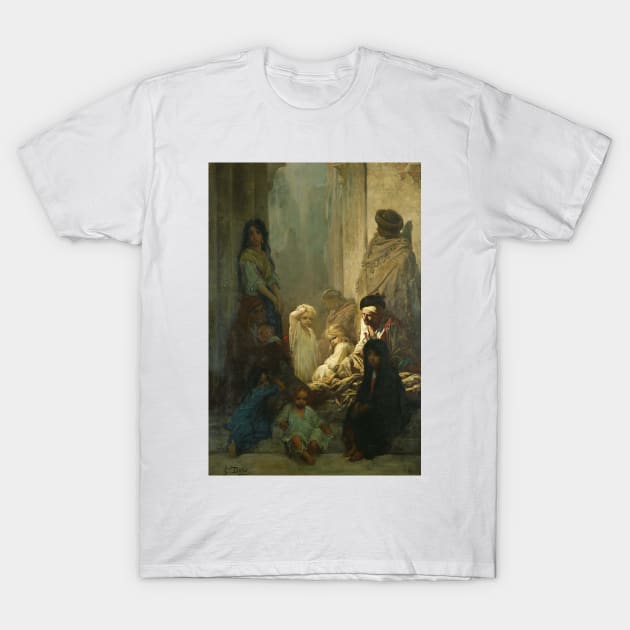 La Siesta, Memory of Spain by Gustave Dore T-Shirt by Classic Art Stall